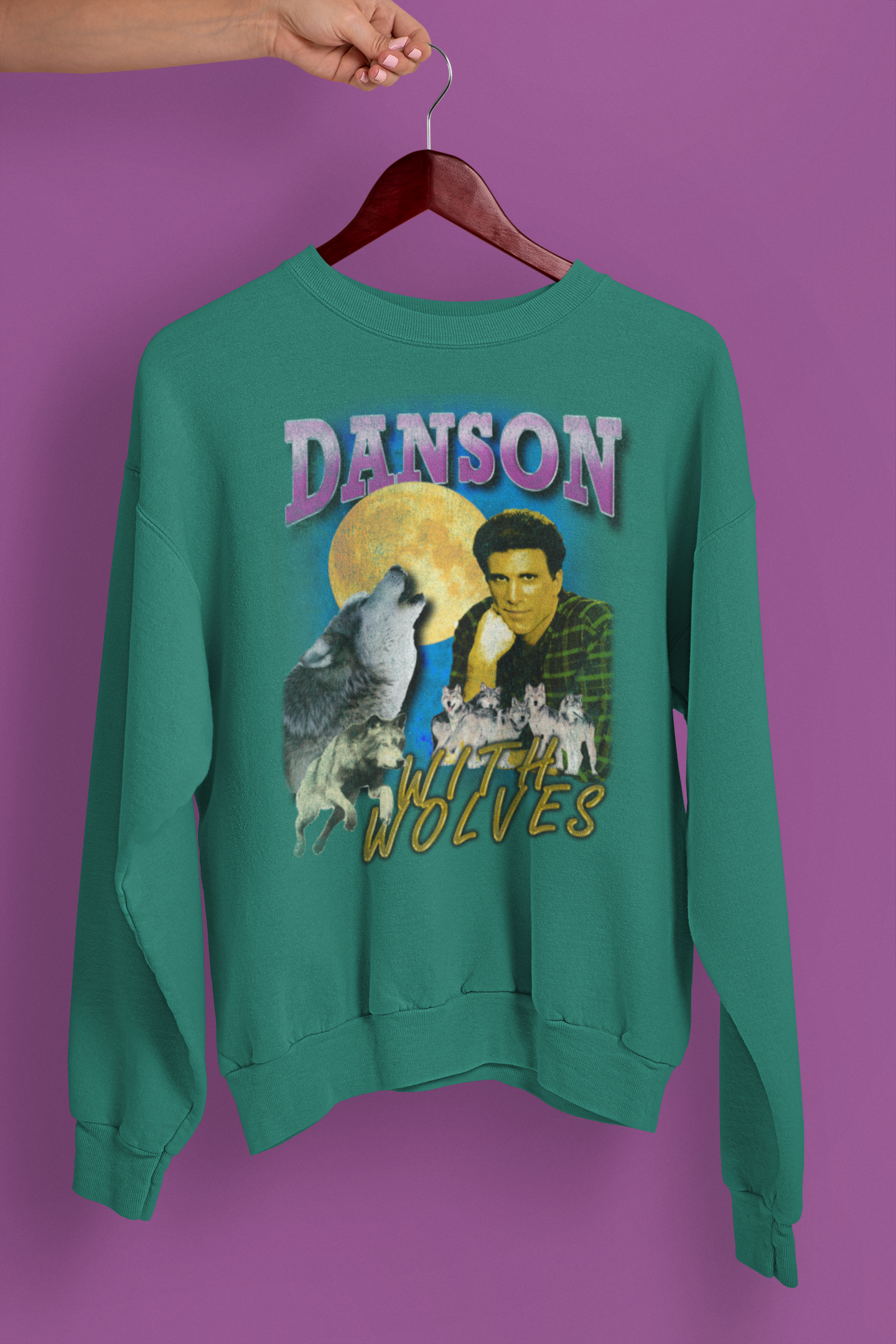 Danson With Wolves Sweatshirt