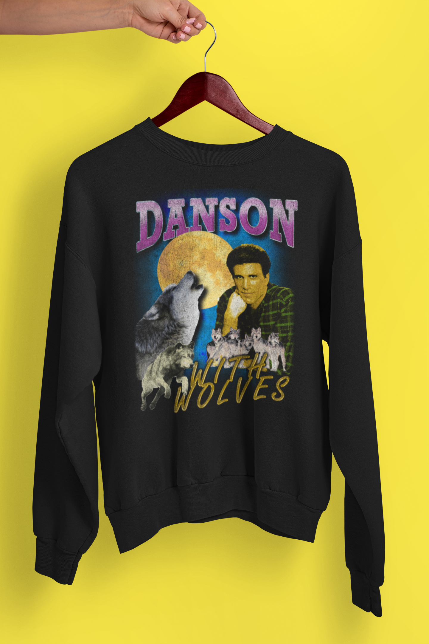 Danson With Wolves Sweatshirt
